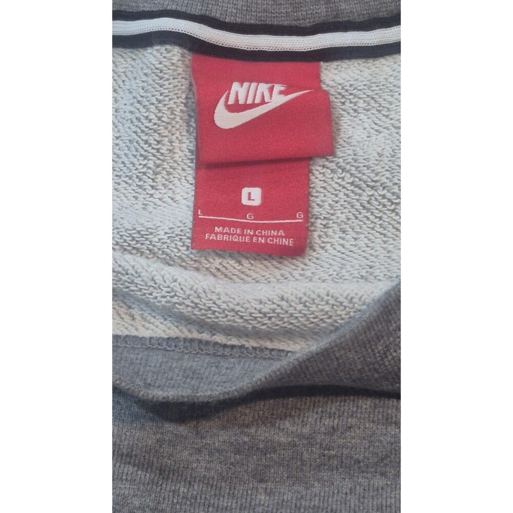 Lot of 2 Nike Sportswear Futura Toss Logo AOP Sweatshirts Women's Size Large - Picture 8 of 12
